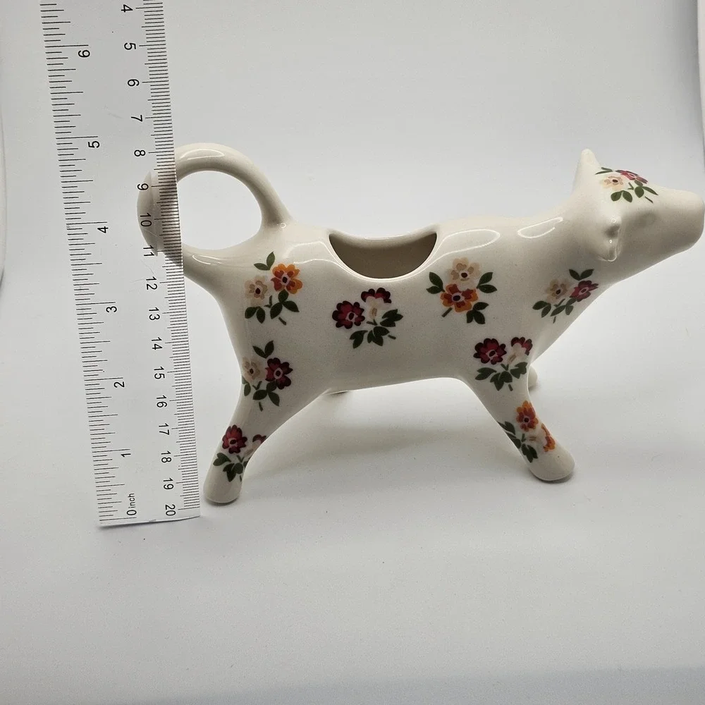 Rare Pioneer Woman Posey Fall Flower Cow Creamer 